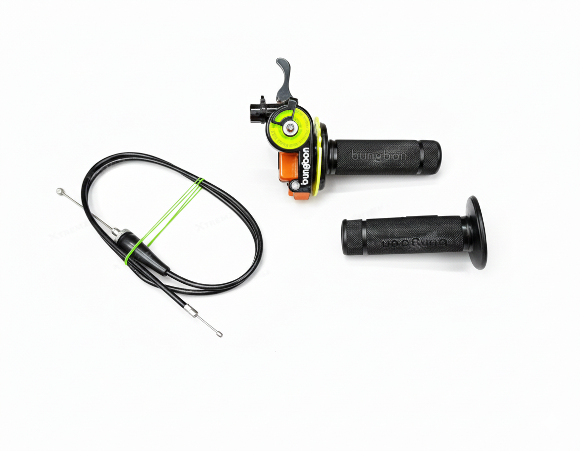BUNGBON QUICK THROTTLE WITH LOCK - ORANGE