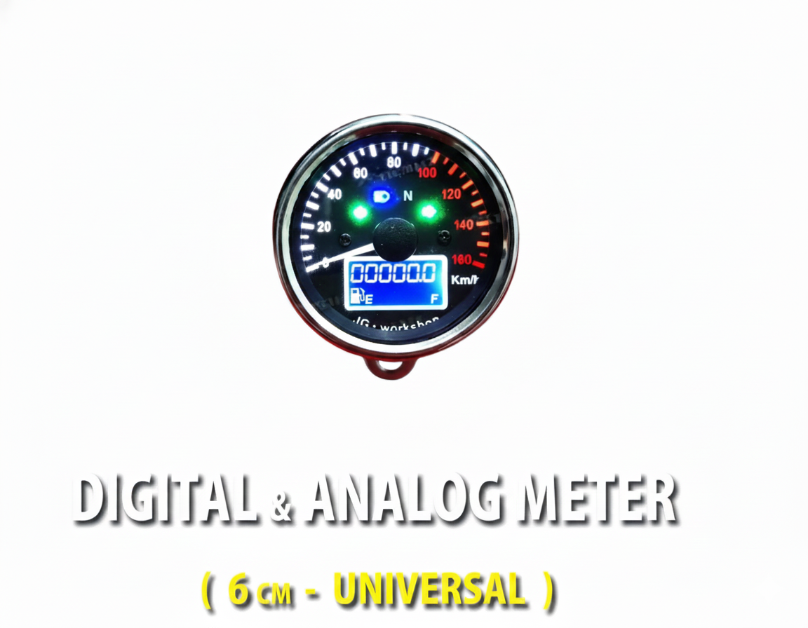 DIGITAL & ANALOG METER (6CM - UNIVERSAL)