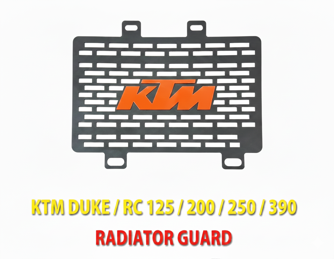 KTM DUKE - RC125 , 200 , 250 , 390 - RADIATOR GUARD