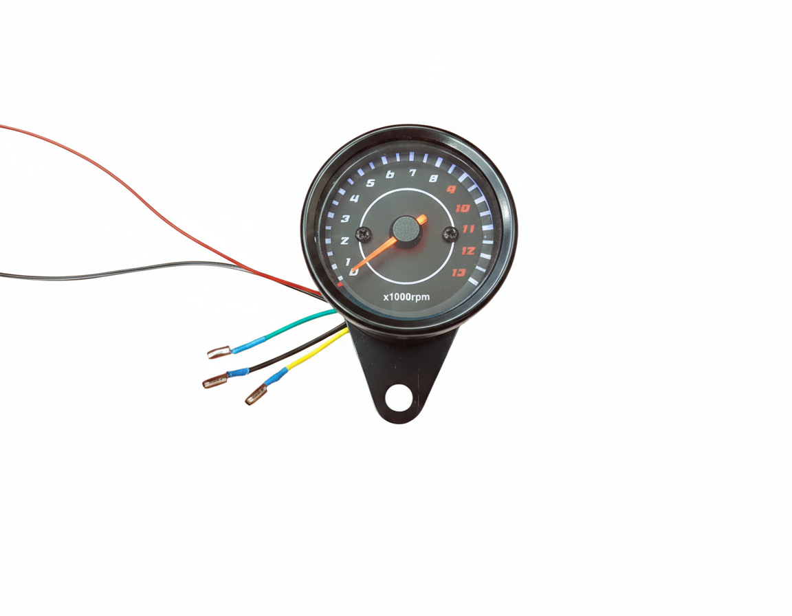 RPM METER - BLACK