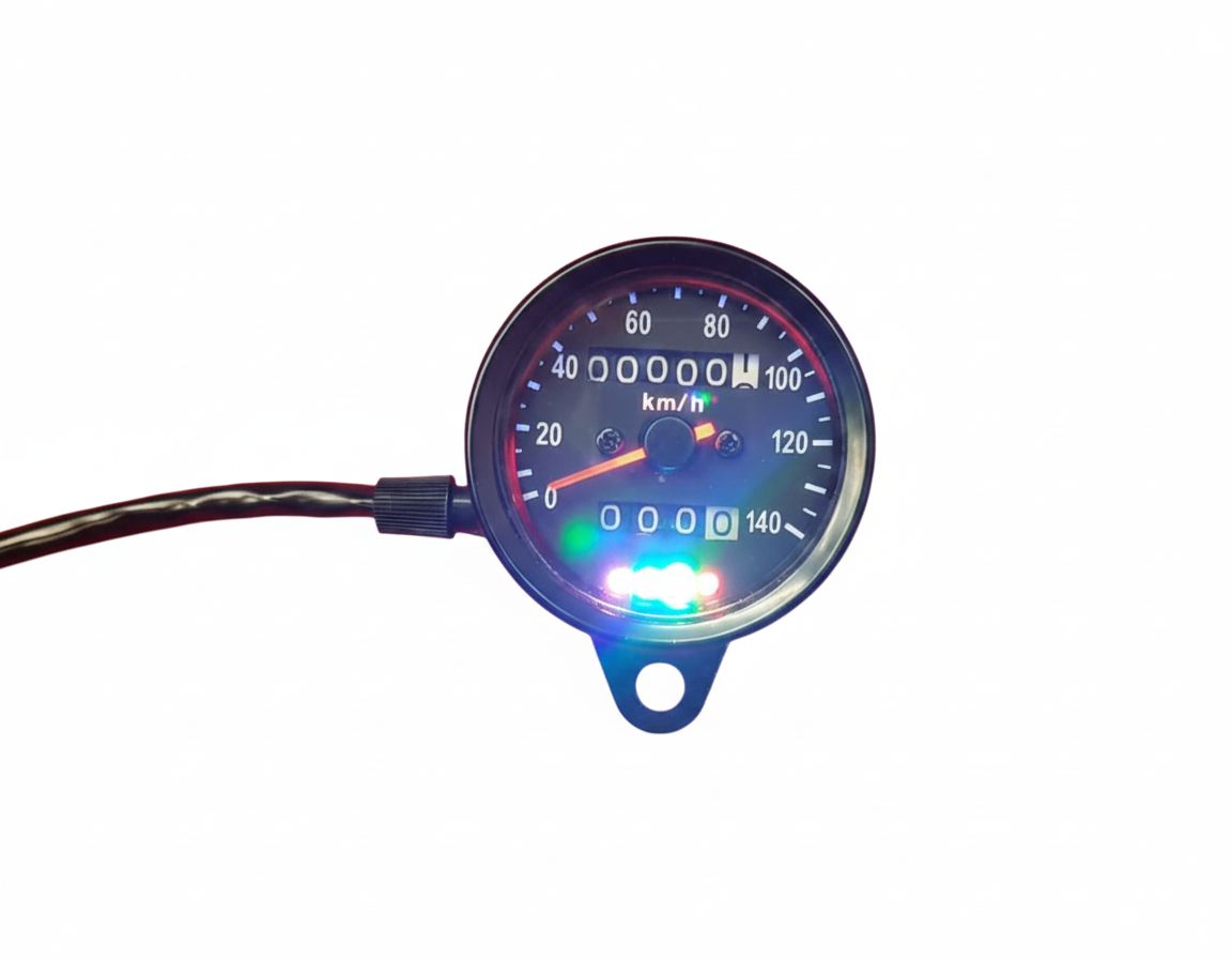 SPEEDO METER LED - BLACK