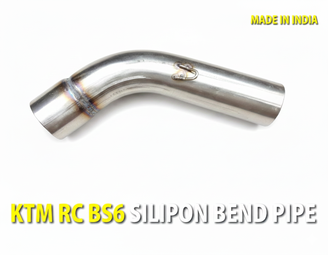 BEND PIPE - KTM RC SMALL BS6 SLIPON [IND]