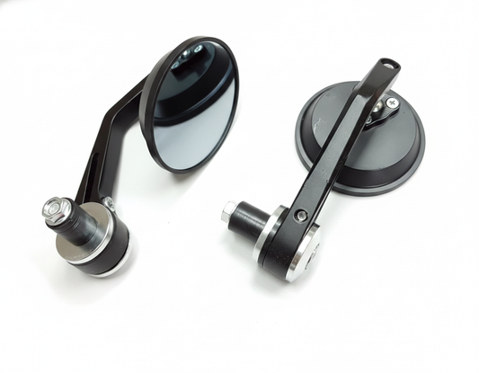 BULLET BAR END MIRROR - ROUND