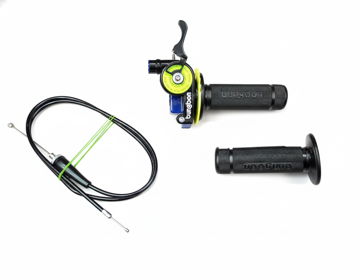 BUNGBON QUICK THROTTLE WITH LOCK - BLUE