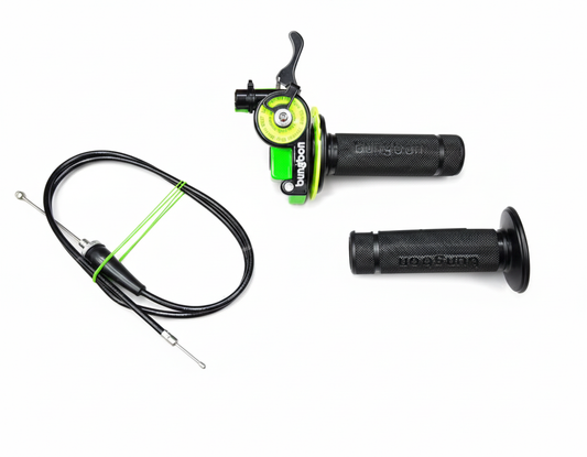 BUNGBON QUICK THROTTLE WITH LOCK - GREEN