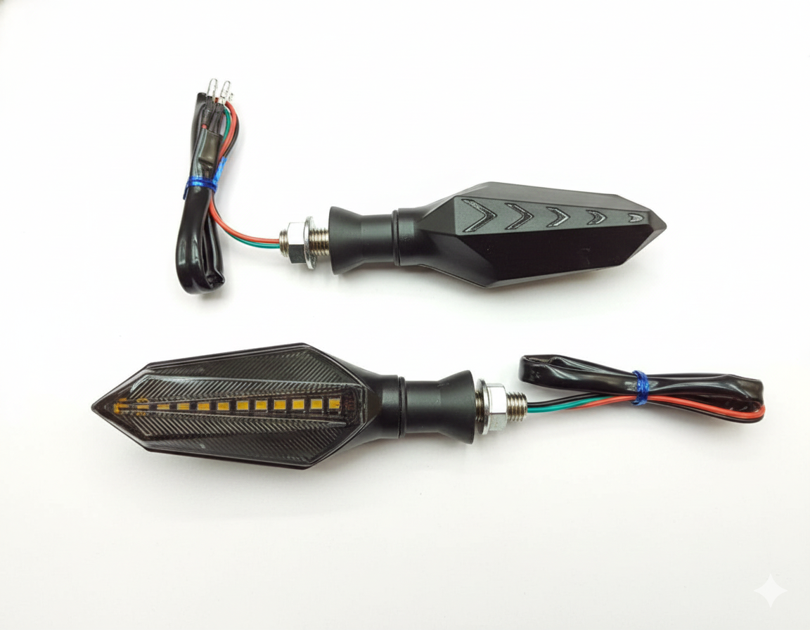 COB INDICATOR RUNNING D138 - YELLOW & BLUE