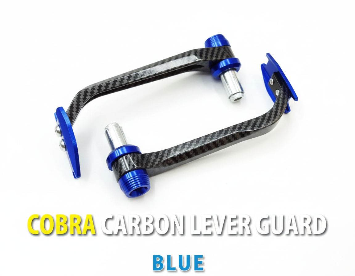 COBRA CARBON LEVER GUARD - BLUE
