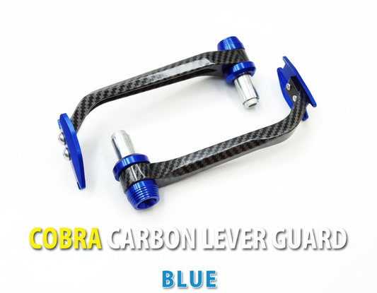 COBRA CARBON LEVER GUARD - BLUE