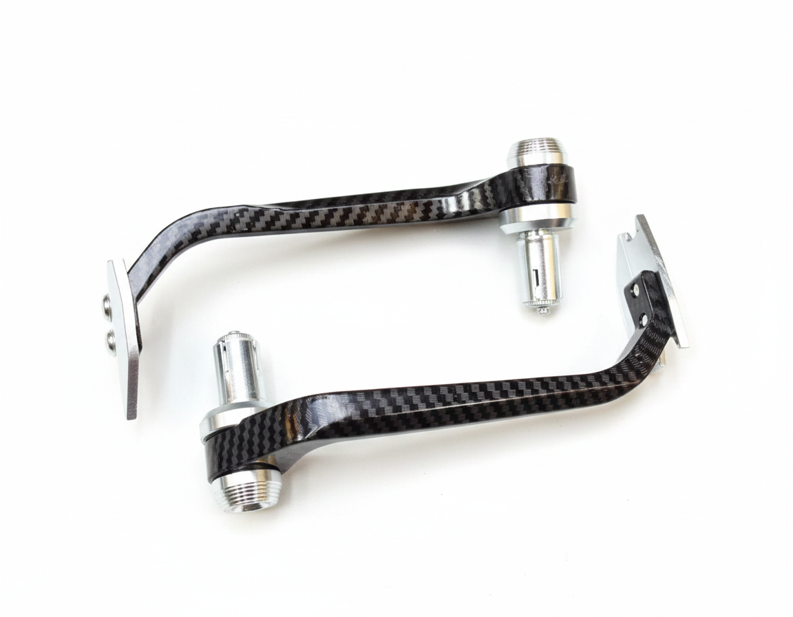 COBRA CARBON LEVER GUARD - SILVER