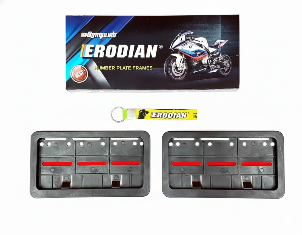 ERODIAN IND NUMBER PLATE FRAMES - BIKES