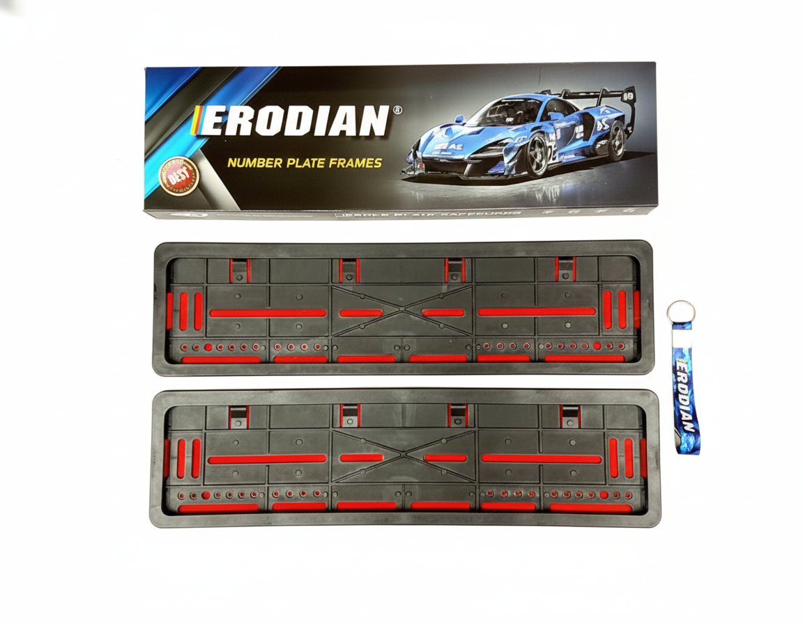 ERODIAN IND NUMBER PLATE FRAMES - CARS