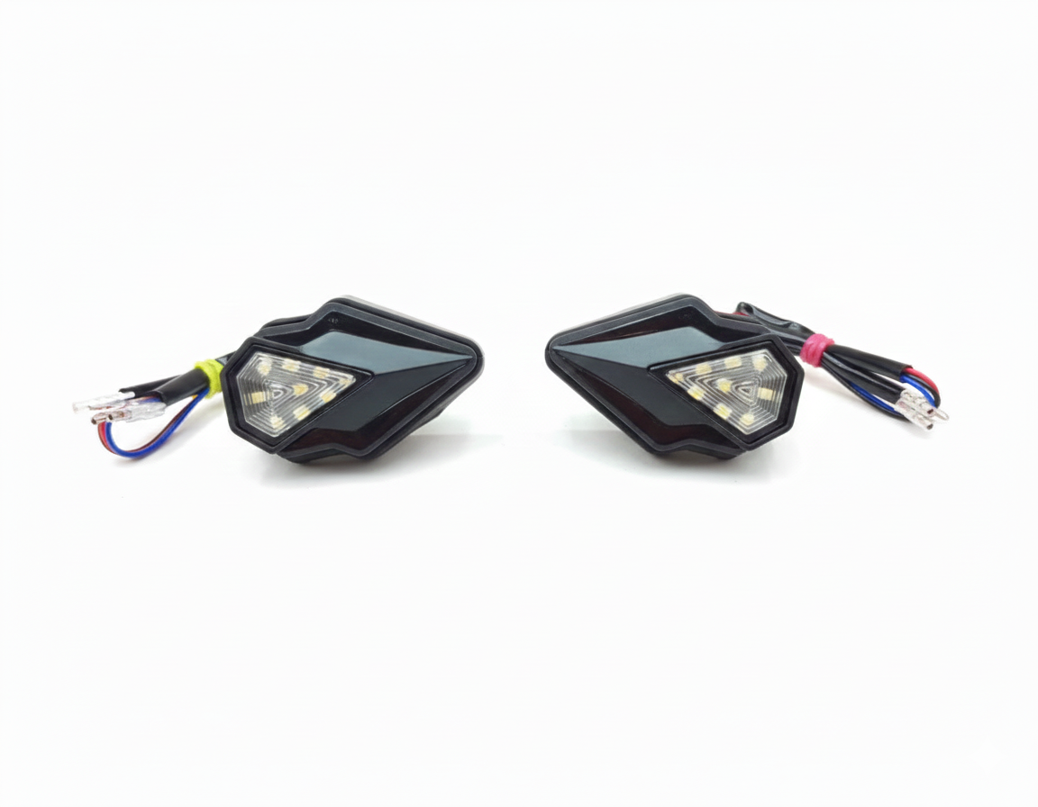 FAIRING INDICATOR PLAIN ARROW TYPE - YELLOW & BLUE