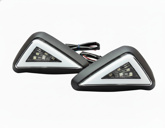 FAIRING INDICATOR PLAIN D191 - YELLOW & RED