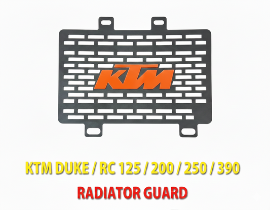 KTM DUKE - RC125 , 200 , 250 , 390 - RADIATOR GUARD