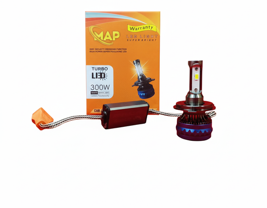 MAP 150W LED HEADLIGHT - WHITE [6 MONTHS WARRANTY]