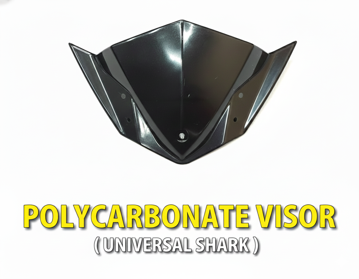 POLYCARBONATE VISOR [UNIVERSAL SHARK]