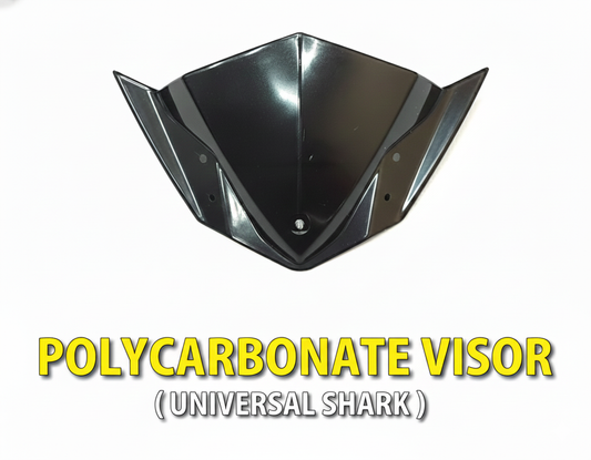 POLYCARBONATE VISOR [UNIVERSAL SHARK]