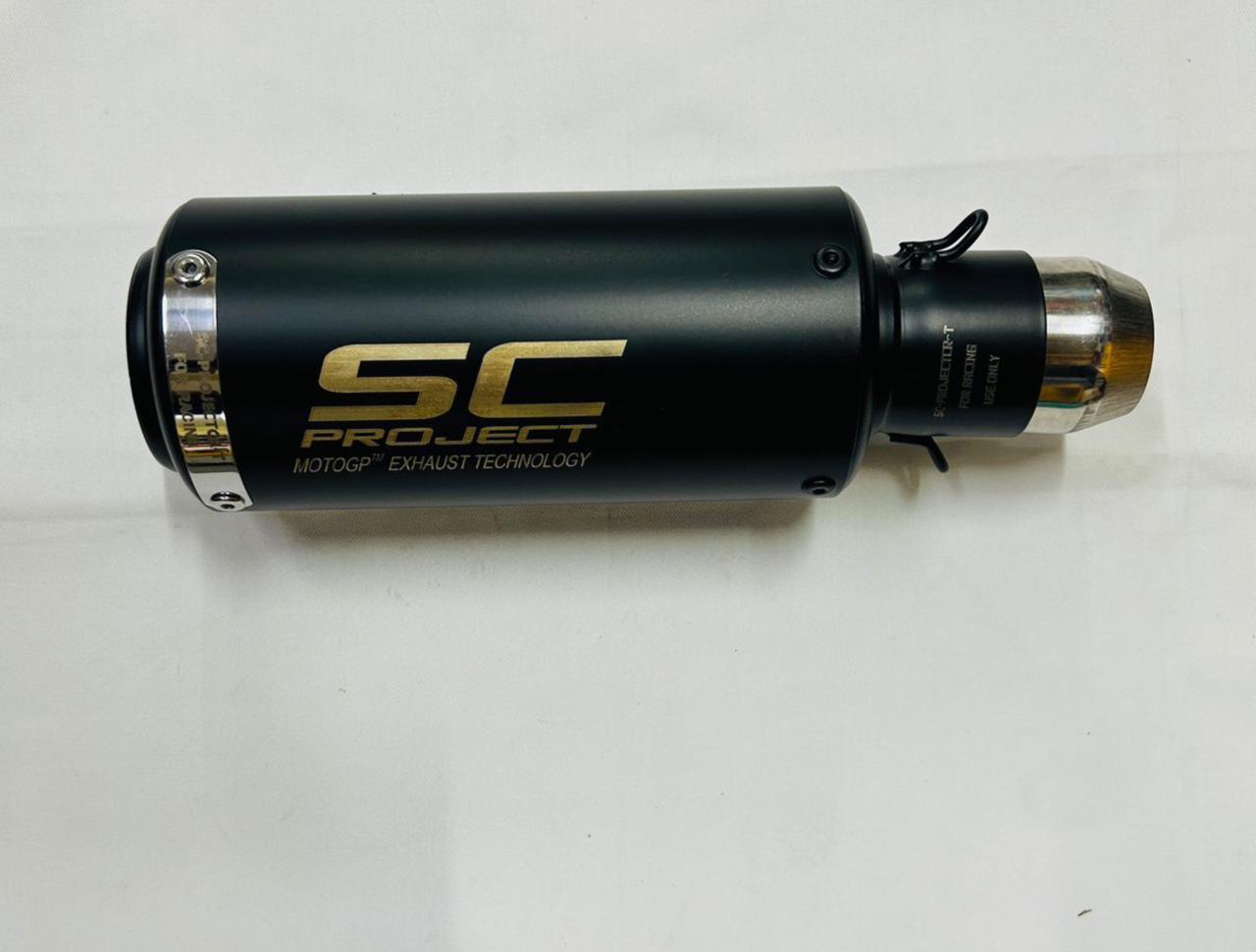 SC SHORT EXHAUST - BLACK