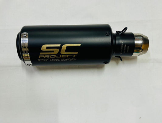 SC SHORT EXHAUST - BLACK
