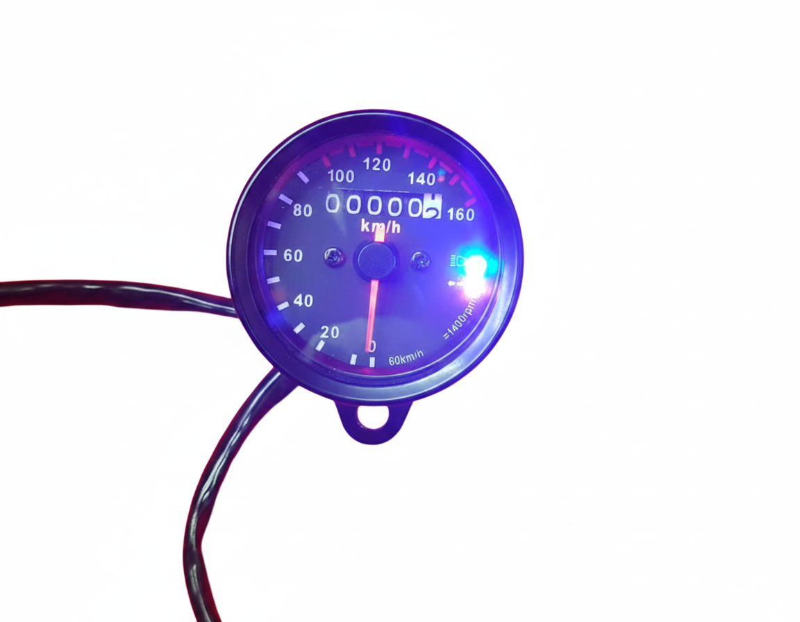 SPEEDO METER WITH GEAR INDICATION - BLACK