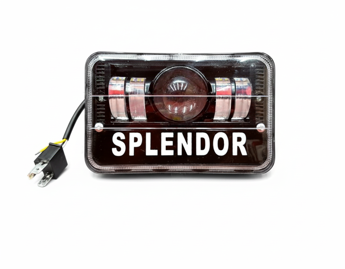 SPLENDOR HEADLIGHT 3 LEN PVC - SPLENDOR LOGO