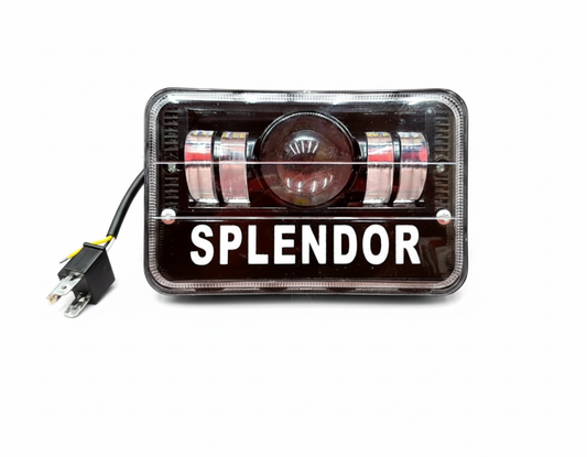 SPLENDOR HEADLIGHT 3 LEN PVC - SPLENDOR LOGO