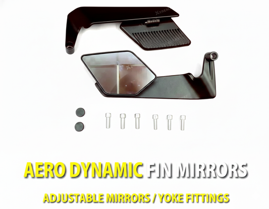 STEALTH WINGS MIRROR YOKE FITTING - BLACK