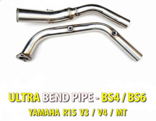 ULTRA BEND PIPE - YAMAHA R15 V3,V4,MT - BS4,BS6